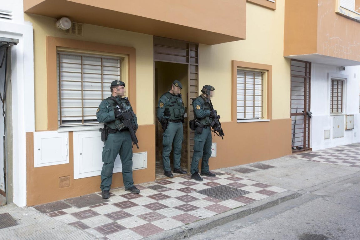 FOTOS: Operación contra el narcotráfico en La Línea