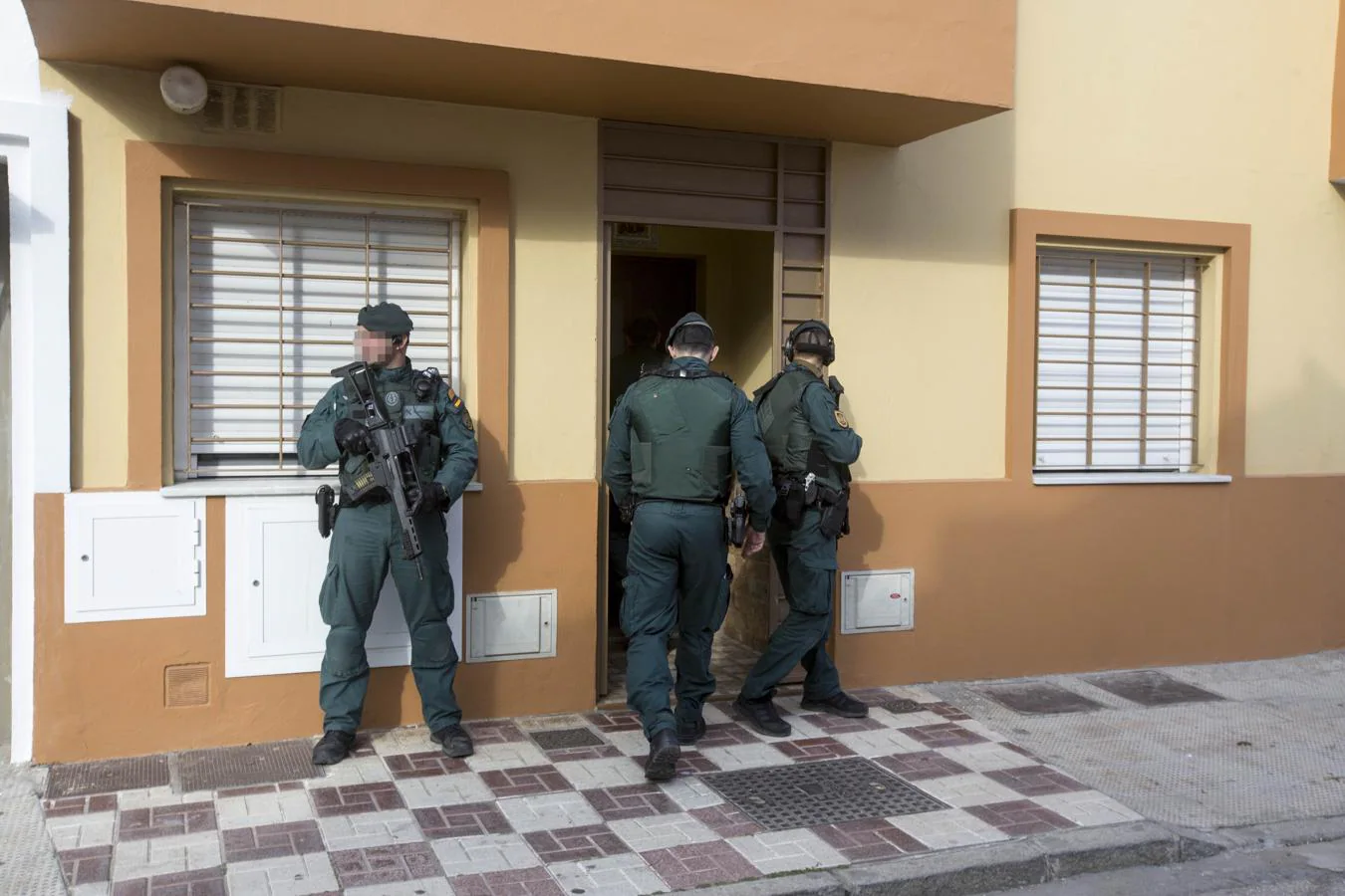 FOTOS: Operación contra el narcotráfico en La Línea