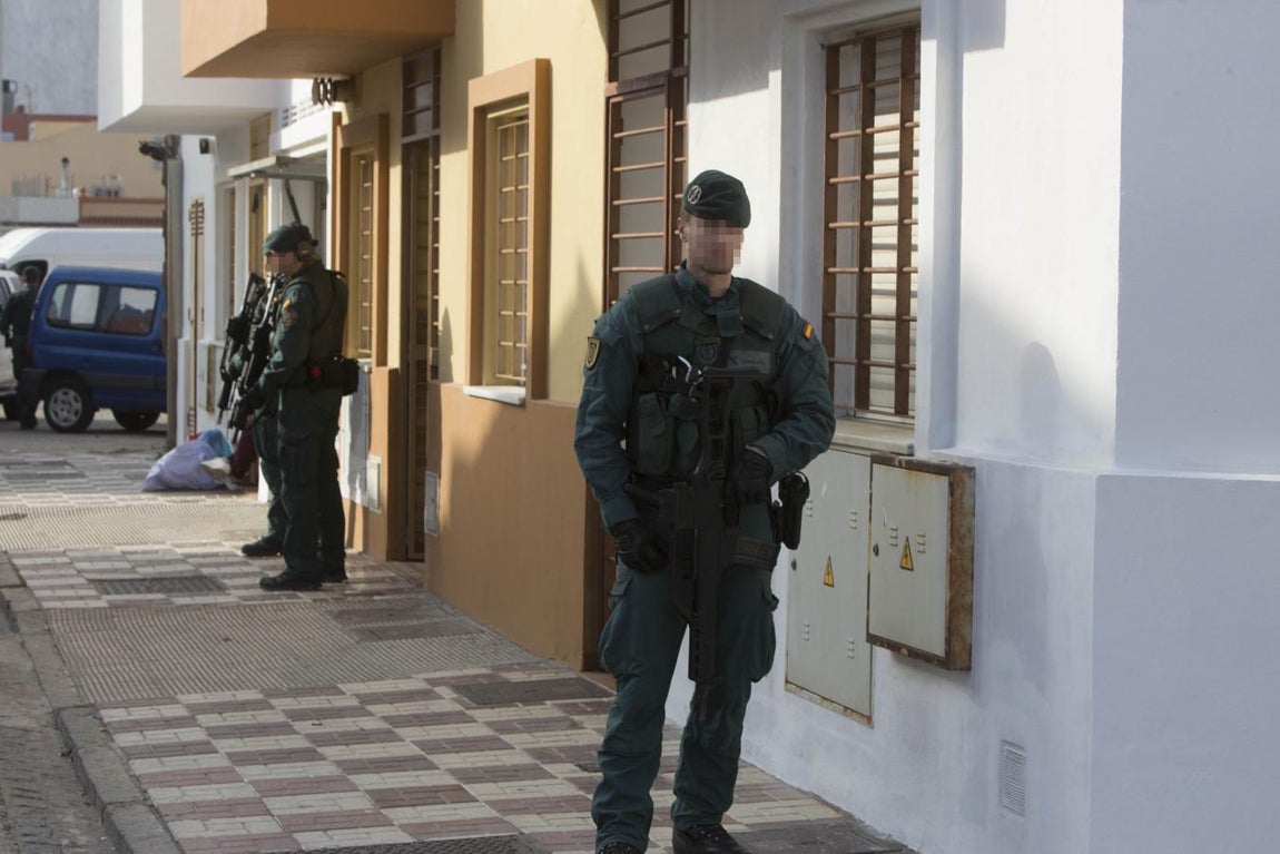 FOTOS: Operación contra el narcotráfico en La Línea