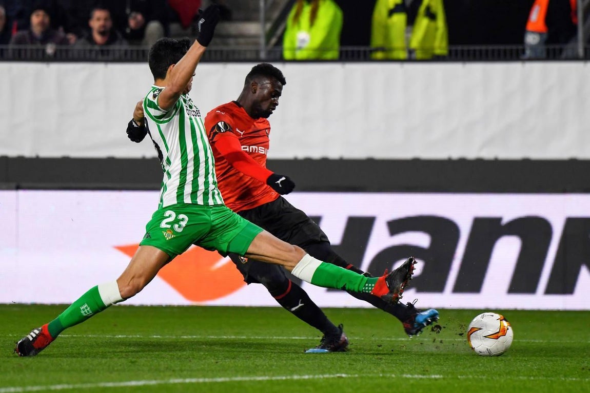 Stade Rennais-Real Betis (3-3) de la Liga Europa, en imágenes