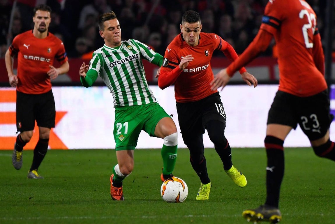 Stade Rennais-Real Betis (3-3) de la Liga Europa, en imágenes