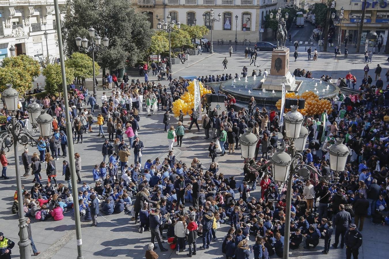 El día contra el cáncer infantil en Córdoba, en imágenes