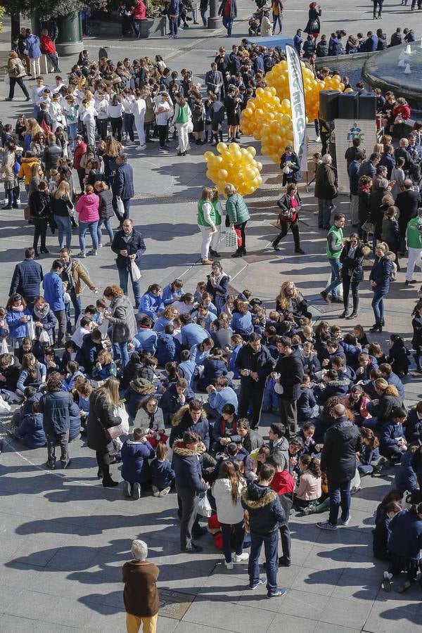 El día contra el cáncer infantil en Córdoba, en imágenes