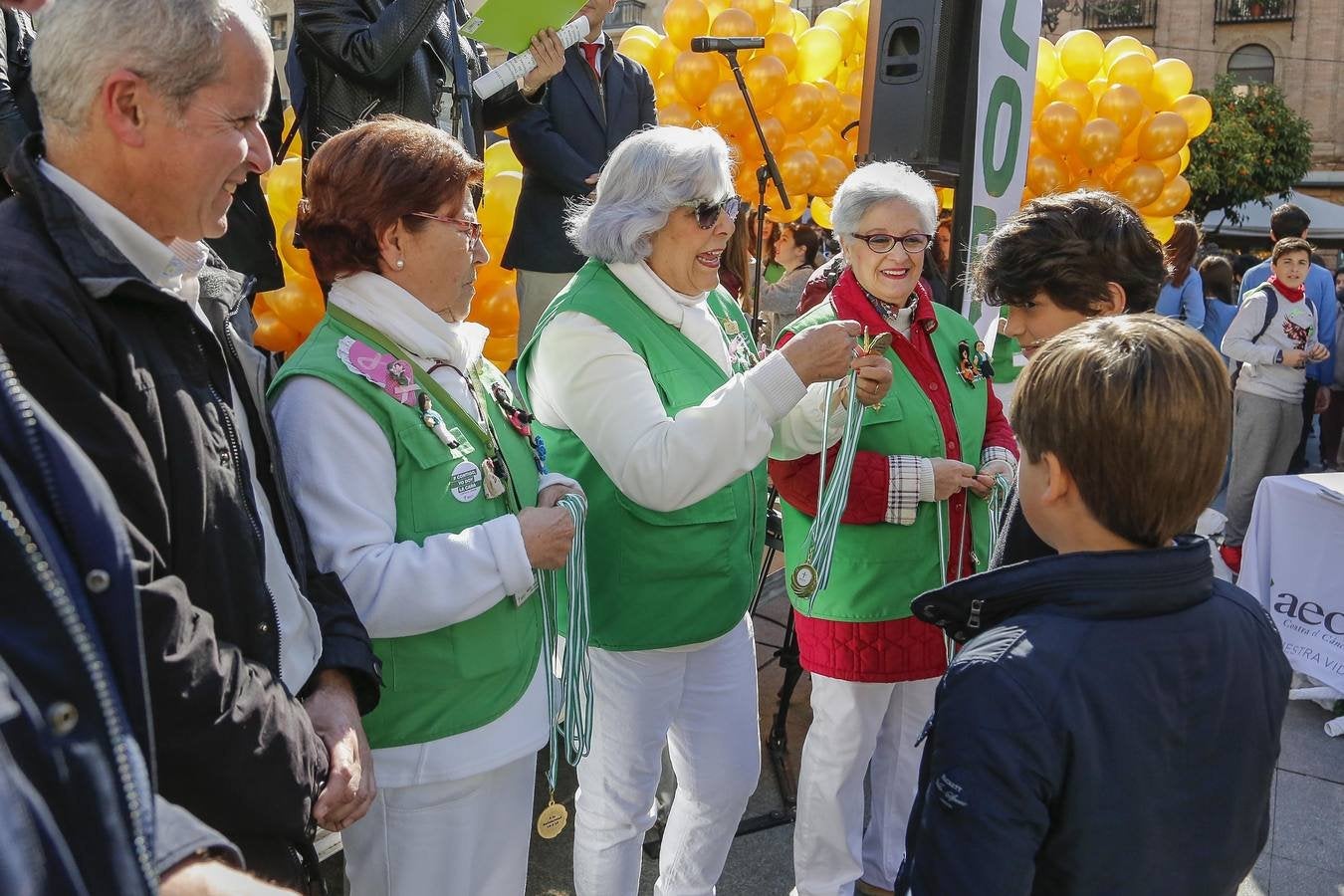 El día contra el cáncer infantil en Córdoba, en imágenes