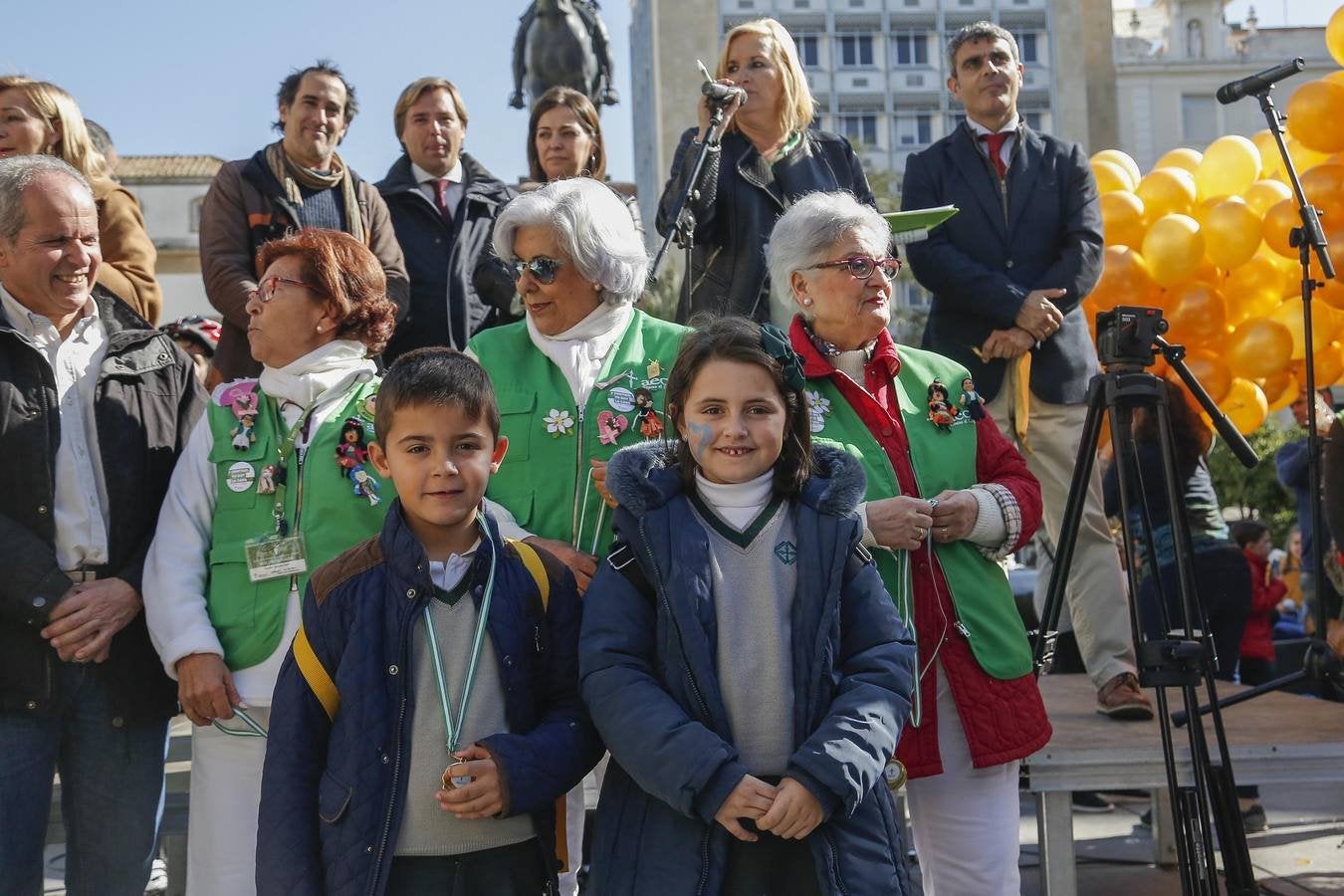 El día contra el cáncer infantil en Córdoba, en imágenes