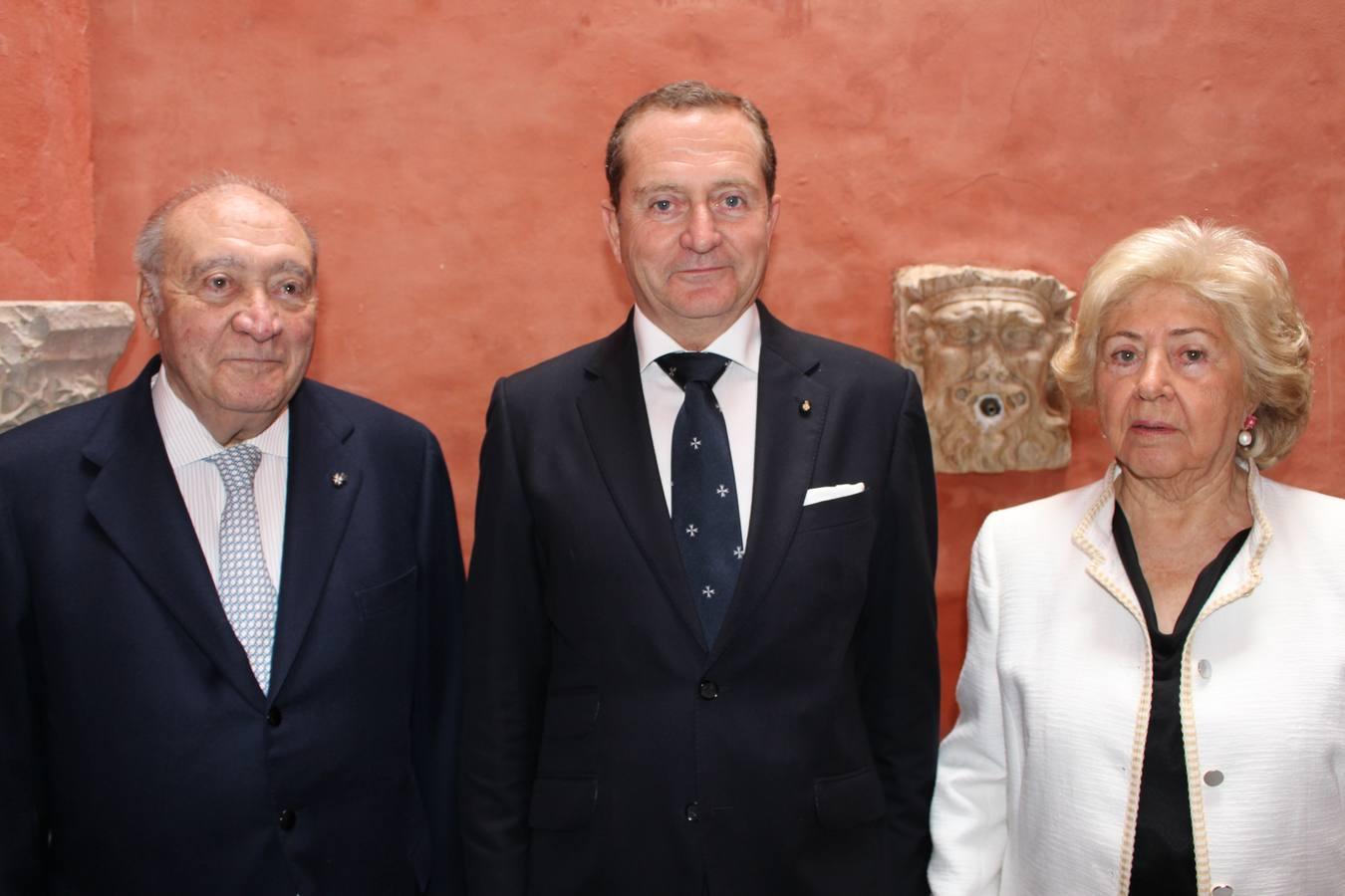 José Jerónimo Enrile, Miguel Enrile y María Luisa Osuna