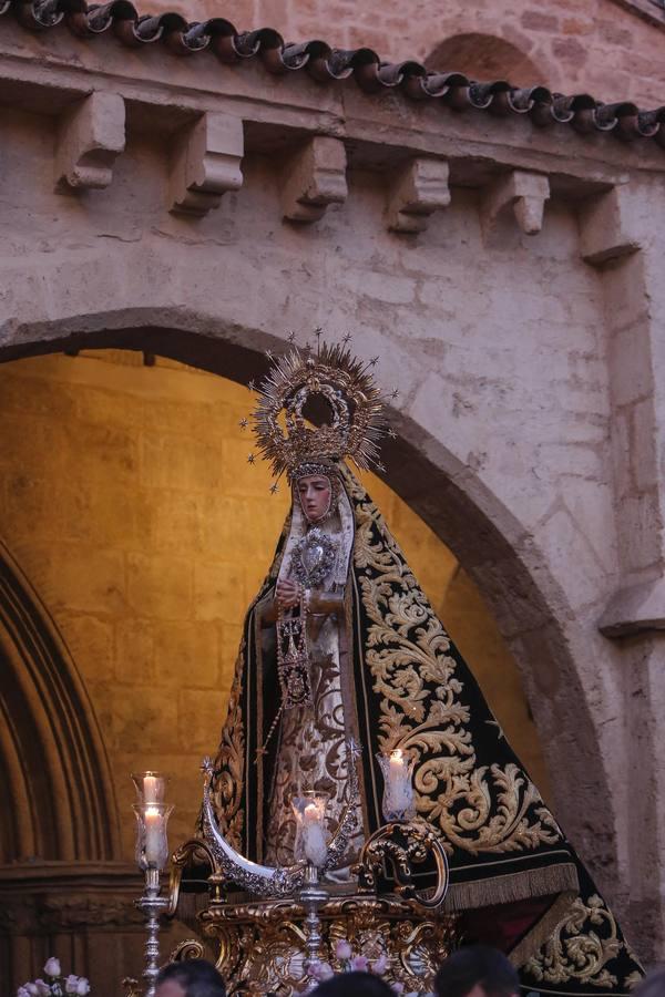 La procesión de la Virgen de Ánimas, en imágenes