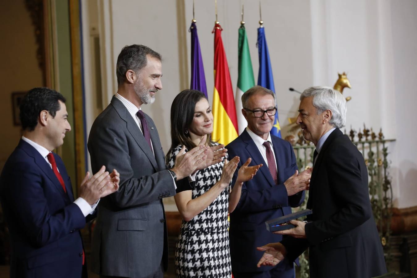 La entrega de las Medallas de Oro al Mérito en las Bellas Artes, en imágenes