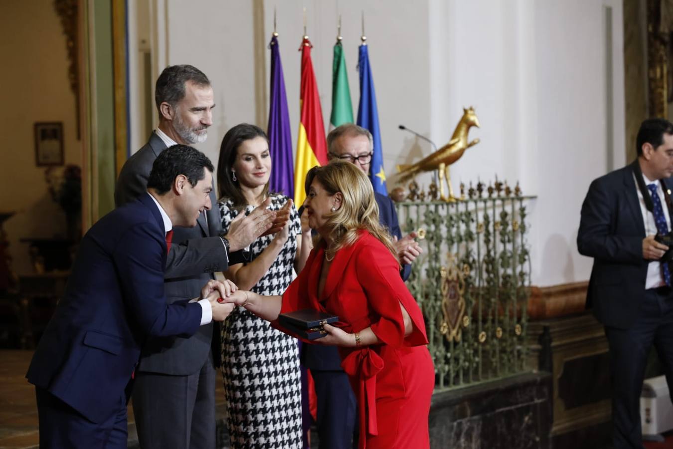 La entrega de las Medallas de Oro al Mérito en las Bellas Artes, en imágenes