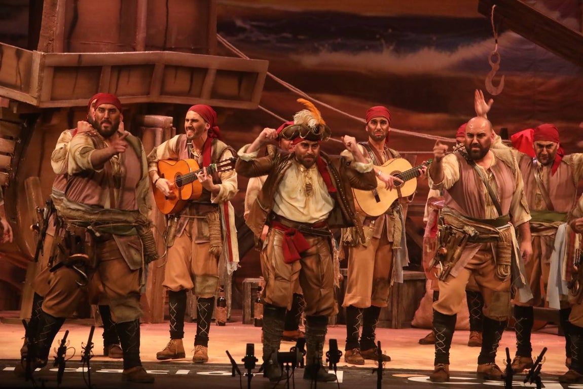 FOTOS: Comparsa A base de palos en el COAC 2019