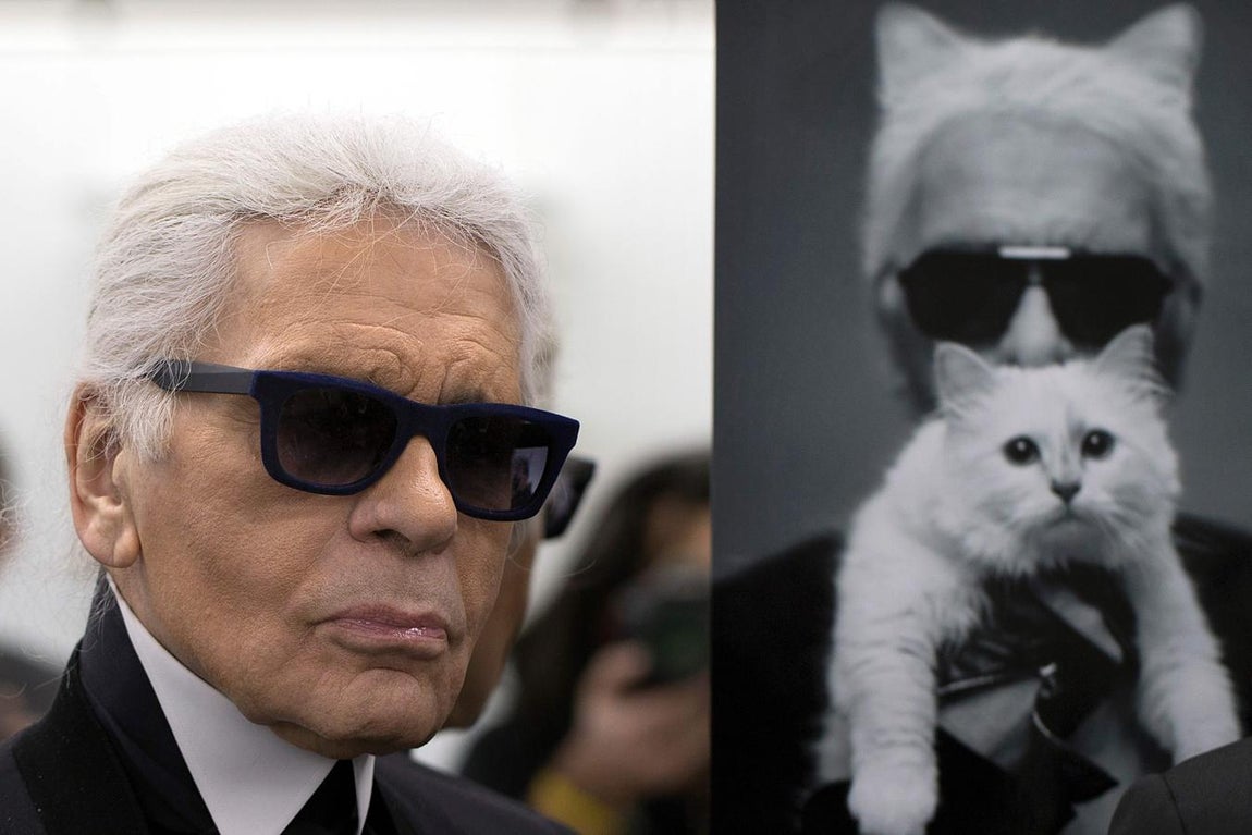 Además de Jacques Dbascher, con quien estuvo ocho años, su otro gran amor era su gato Choupette que, además de su mascota, es todo un personaje. Nació en 2011 y cuenta con una cuenta propia en las redes sociales con más de 118.000 seguidores. 