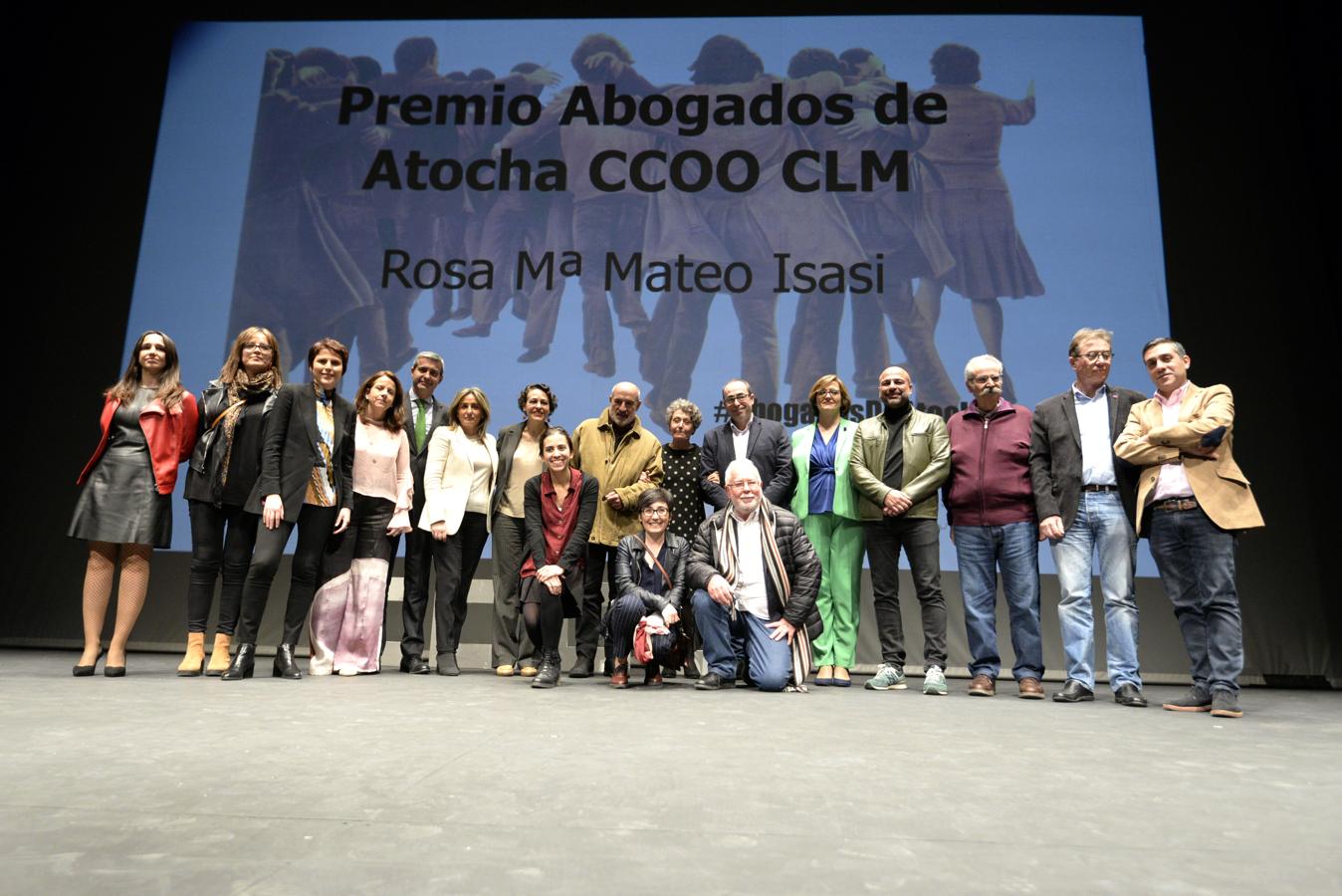 Rosa María Mateo: su premio Abogados de Atocha se lo dedica a toda la profesión