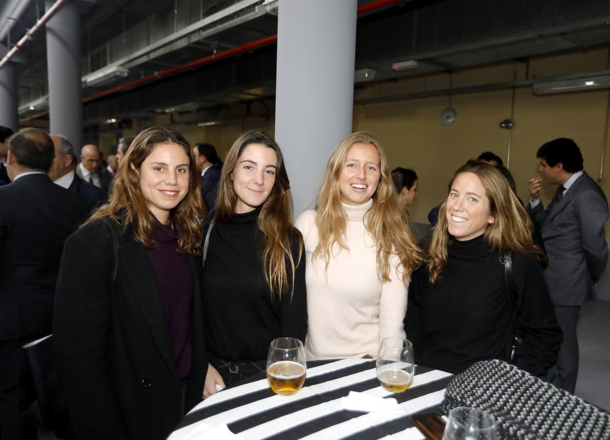 Carmen Mencos Mora-Figueroa, Beatriz Mora-Figueroa, Pilar Losada Alvear y Cristina Ayuso Benavides