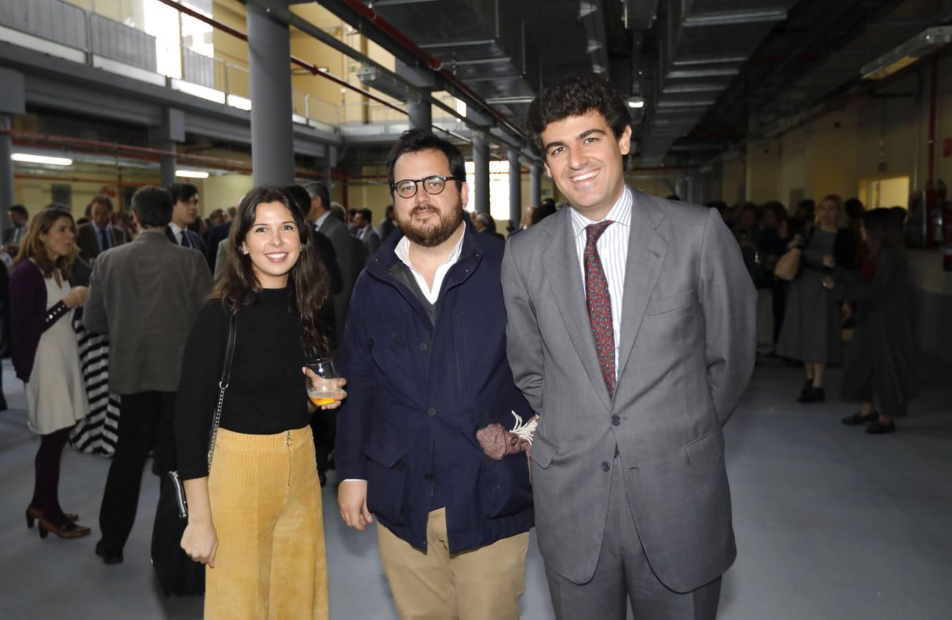 Rocío Fernández Solar, José Rodríguez Lucena y Pablo de la Lastra