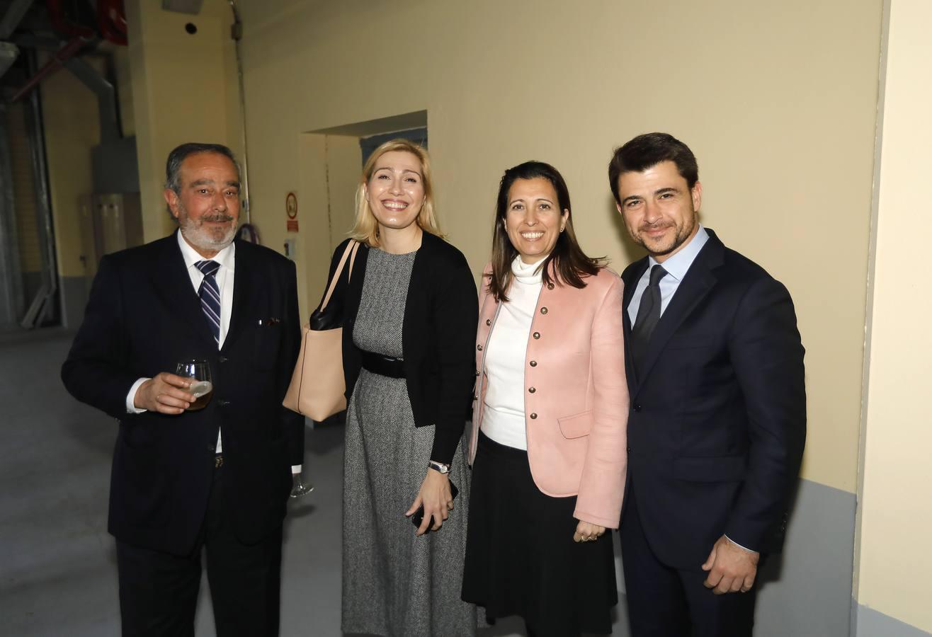 Francisco Martín González, Elena Crespo Castaño, Ana Chocano Román y Beltrán Pérez