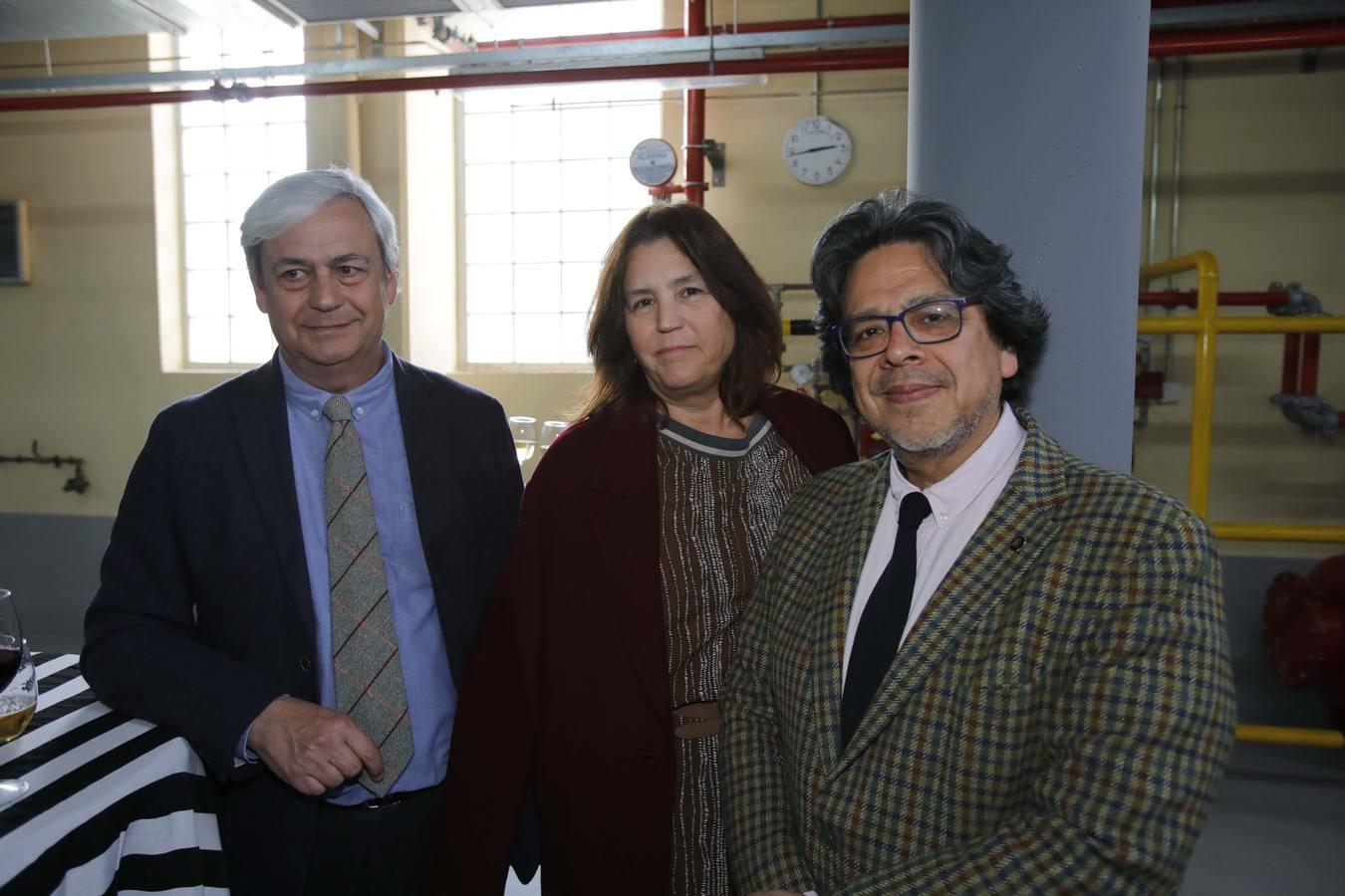 Manuel Barrios, María Losada y Fernando Iwasaki