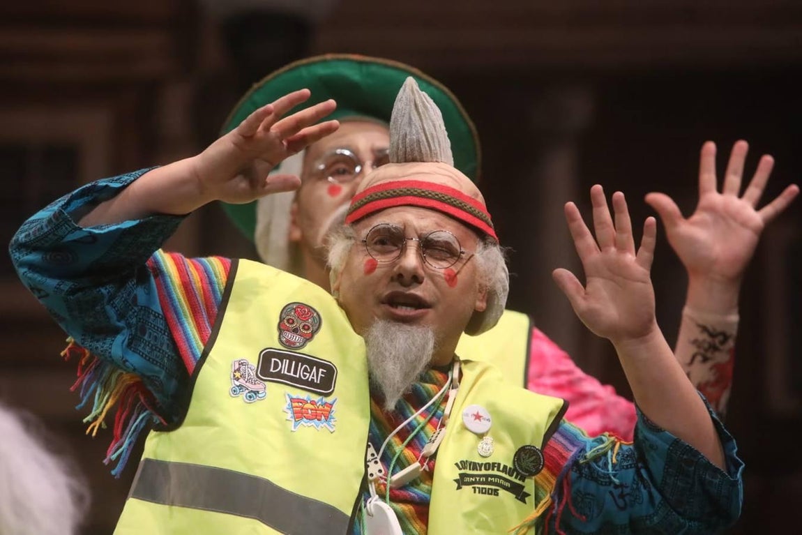 FOTOS: Chirigota Los Yayoflauta en el COAC 2019