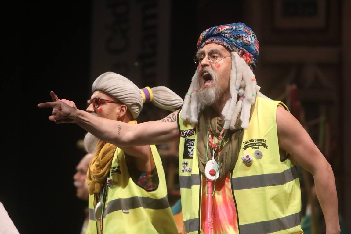 FOTOS: Chirigota Los Yayoflauta en el COAC 2019