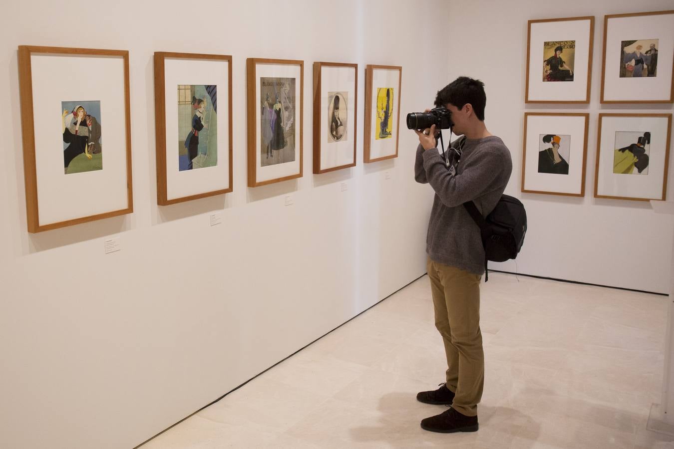 La presentación de la muestra del Museo ABC en el Thyssen de Málaga, en imágenes