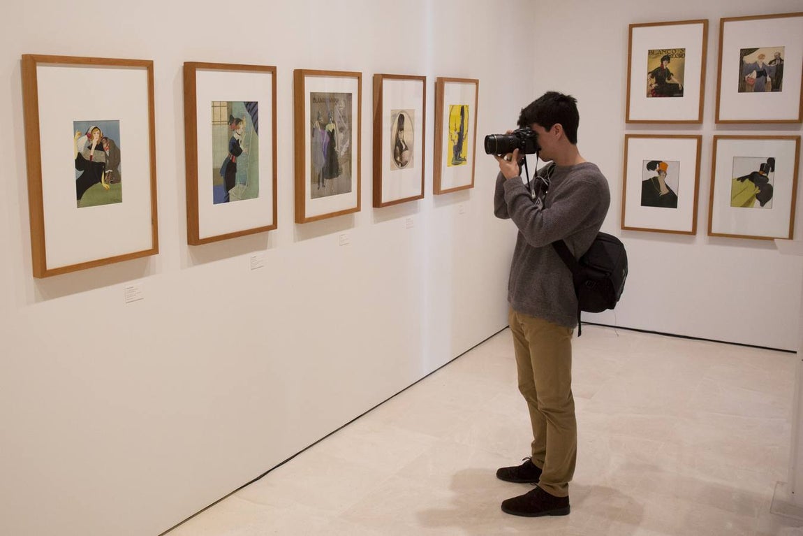 La presentación de la muestra del Museo ABC en el Thyssen de Málaga, en imágenes