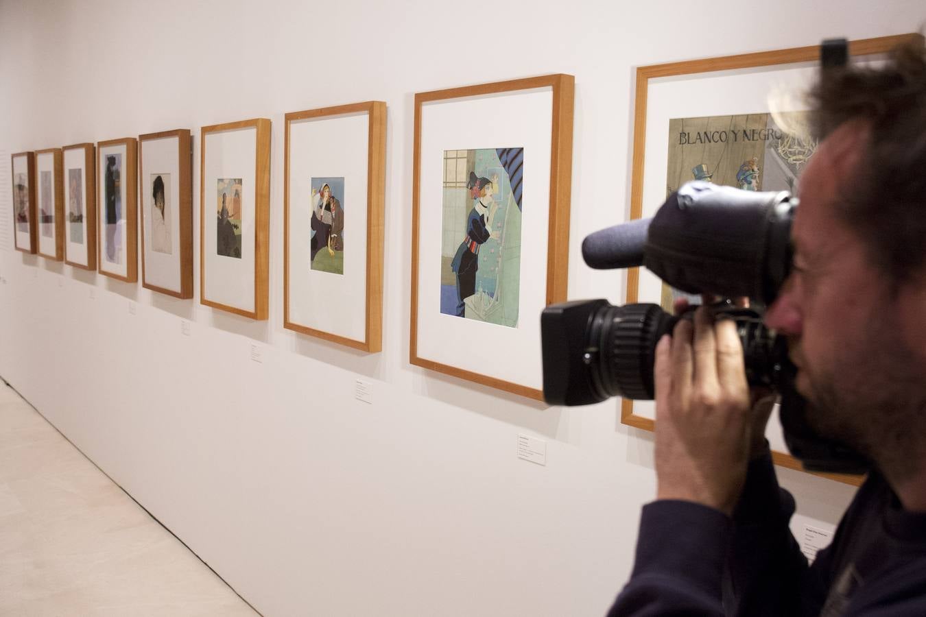 La presentación de la muestra del Museo ABC en el Thyssen de Málaga, en imágenes