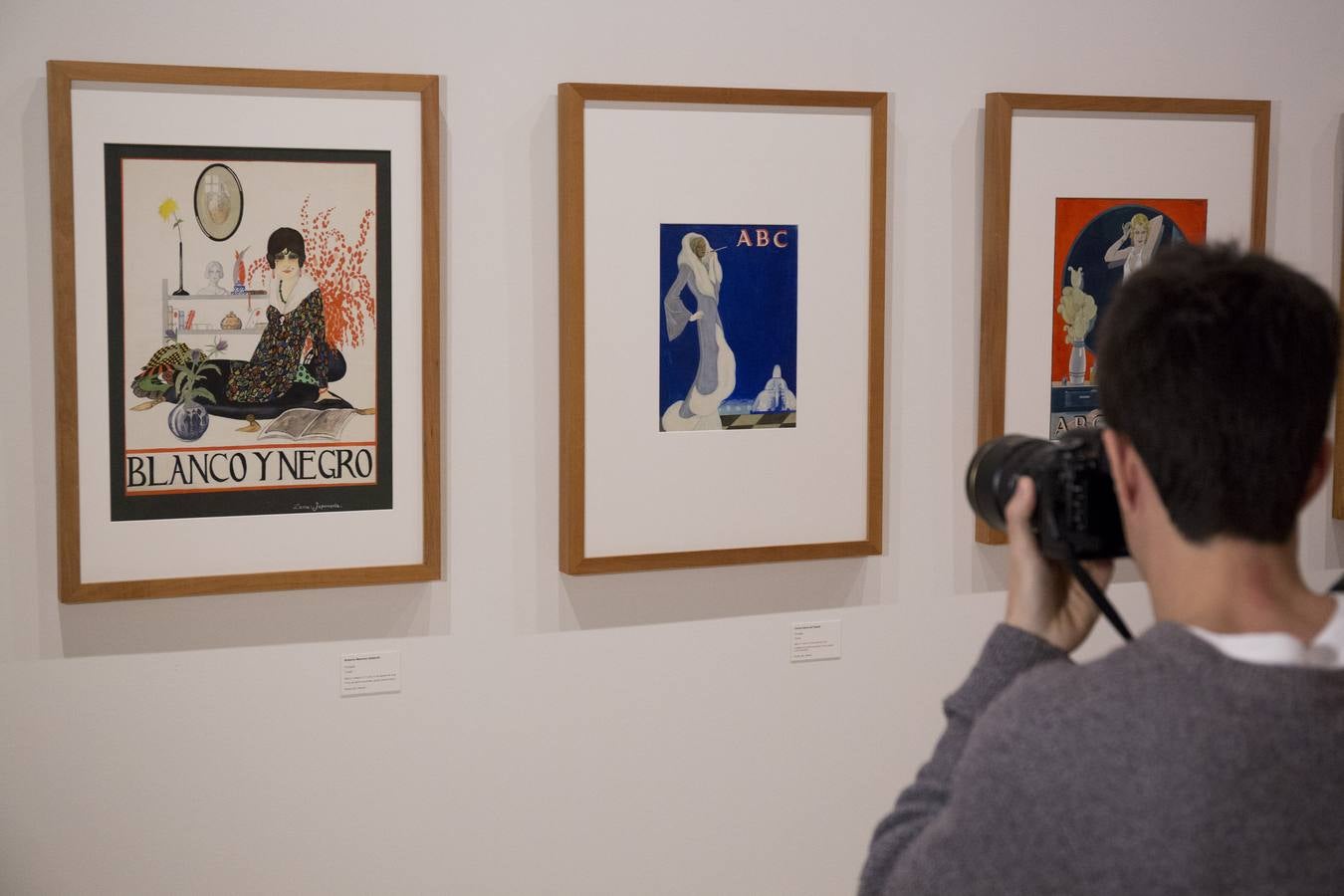 La presentación de la muestra del Museo ABC en el Thyssen de Málaga, en imágenes