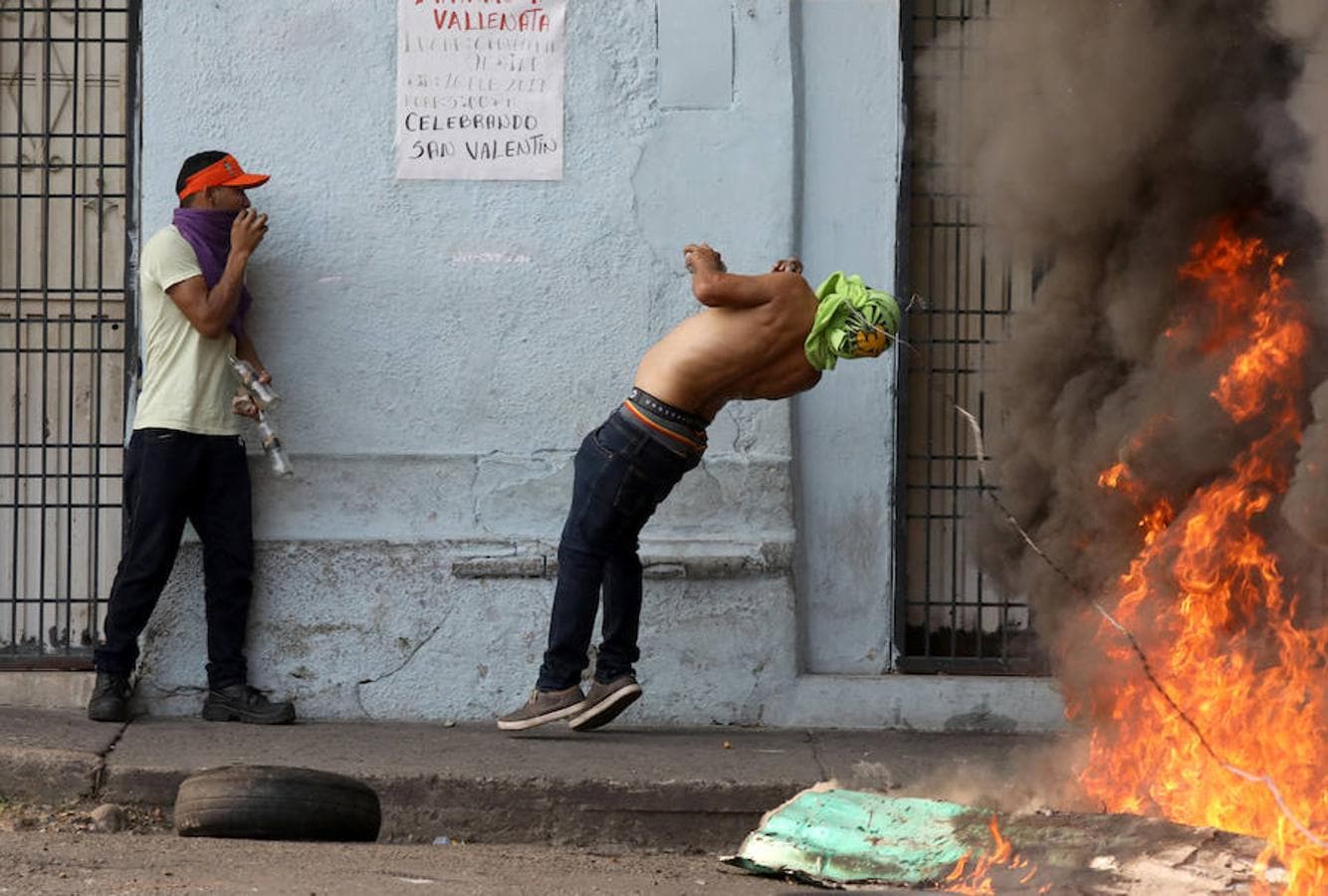 Las protestas contra Maduro en Venezuela, en imágenes
