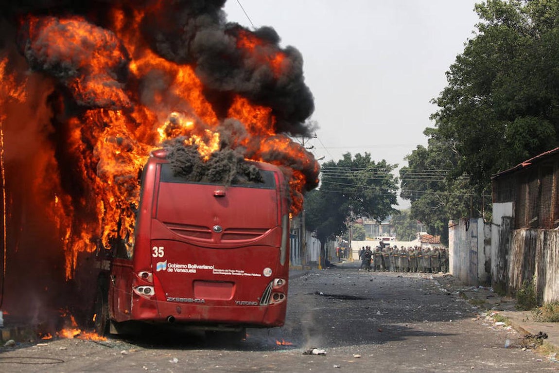 Las protestas contra Maduro en Venezuela, en imágenes