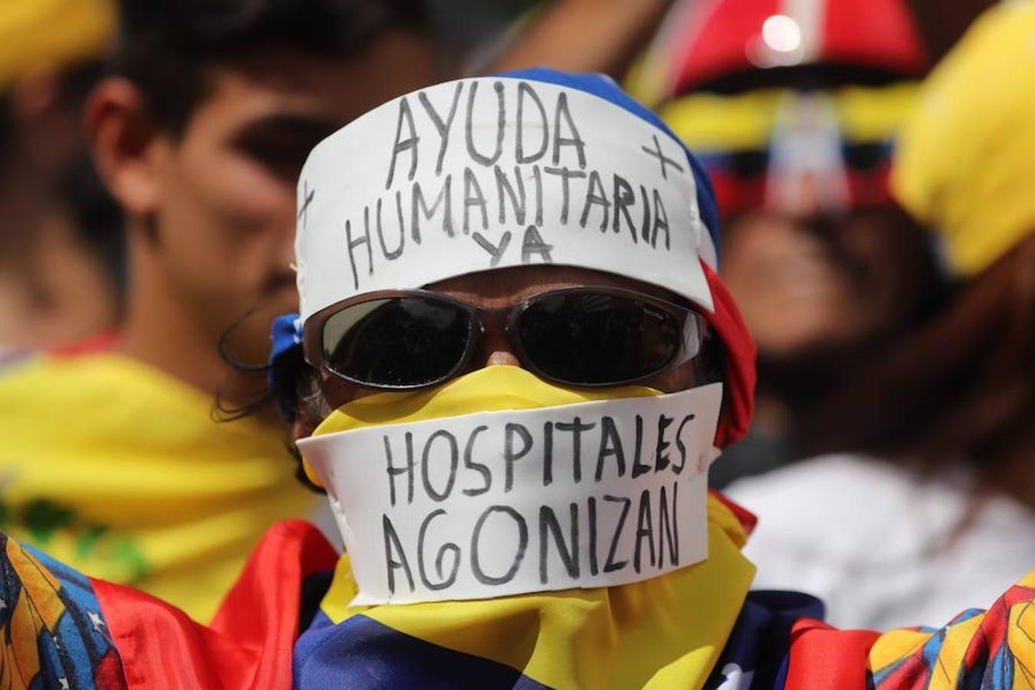 Las protestas contra Maduro en Venezuela, en imágenes