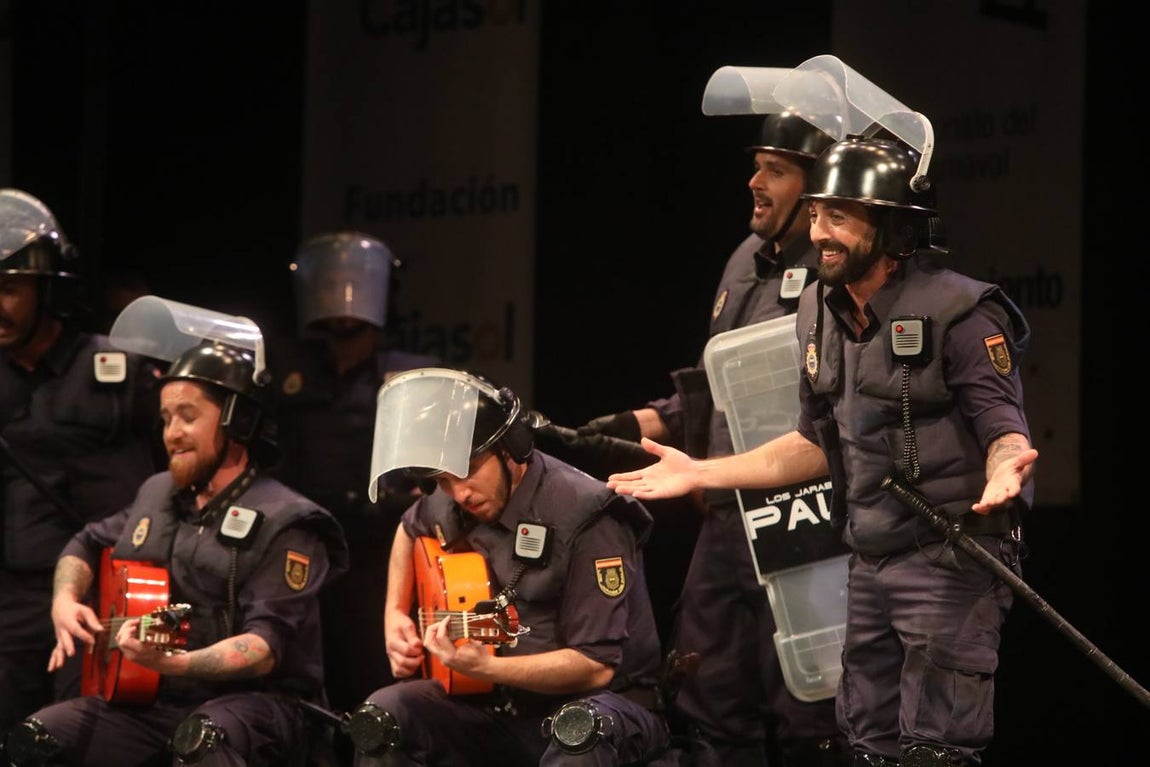 FOTOS: chirigota Los jarabe de palo