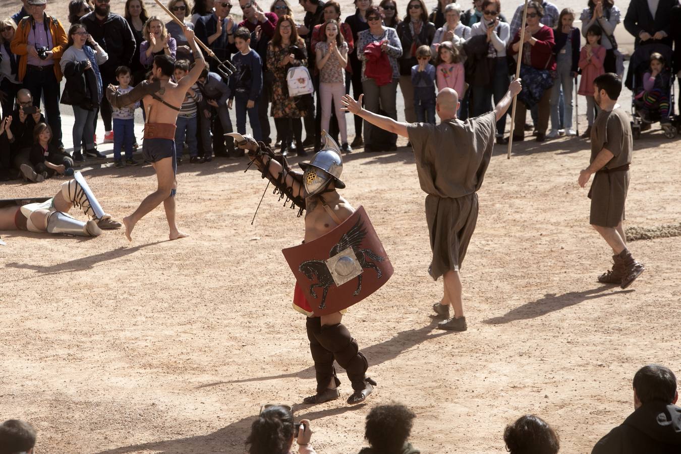 En imágenes, los gladiadores vuelven a Córdoba