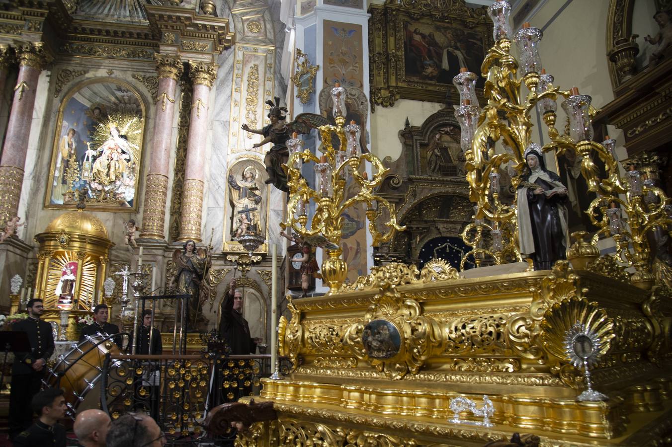 Galería del nuevo paso del Santo Ángel