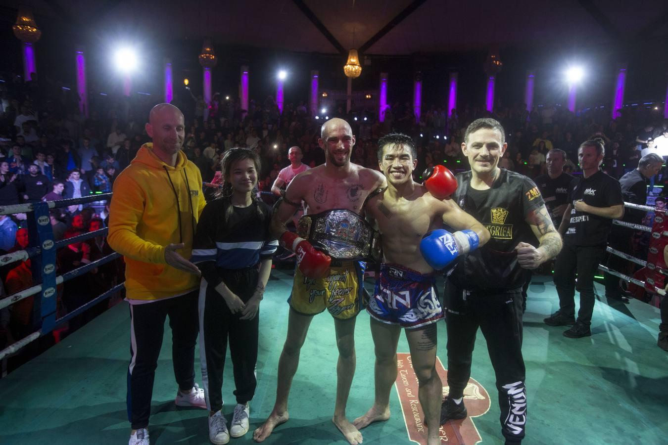 Las espectaculares imágenes del tercer campeonato mundial de muay thai para Carlos Coello