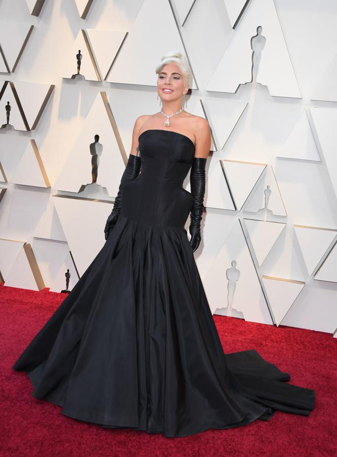 Lady Gaga. Alexander McQueen y joyas de Tiffany &amp; Co