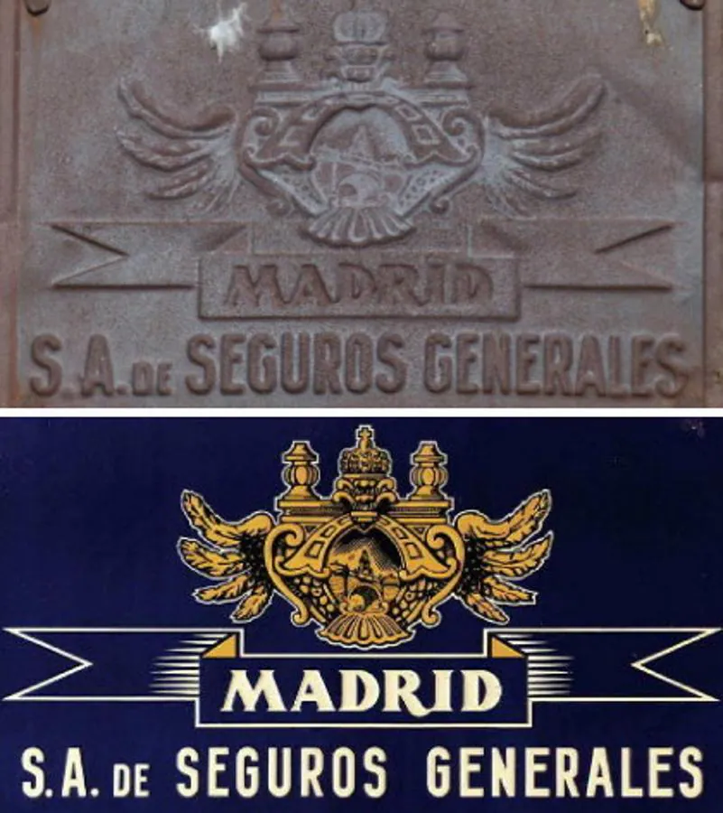 La sólida pieza de Madrid. S.A. de Seguros Generales en una casa de Toledo. FOTO RAFAEL DEL CERRO. 