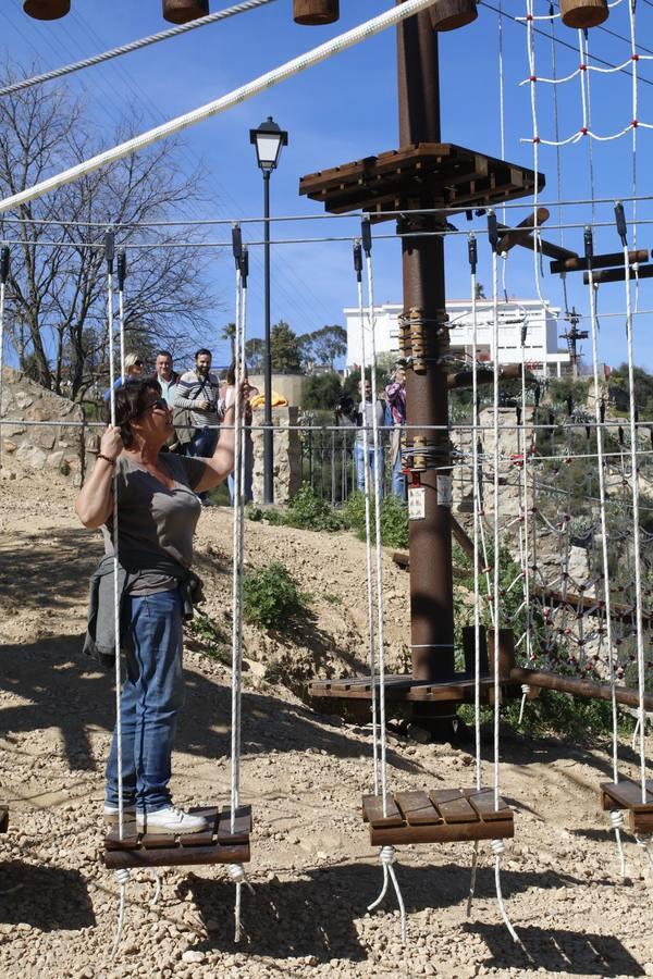 El nuevo parque multiaventura de Hornachuelos, en imágenes