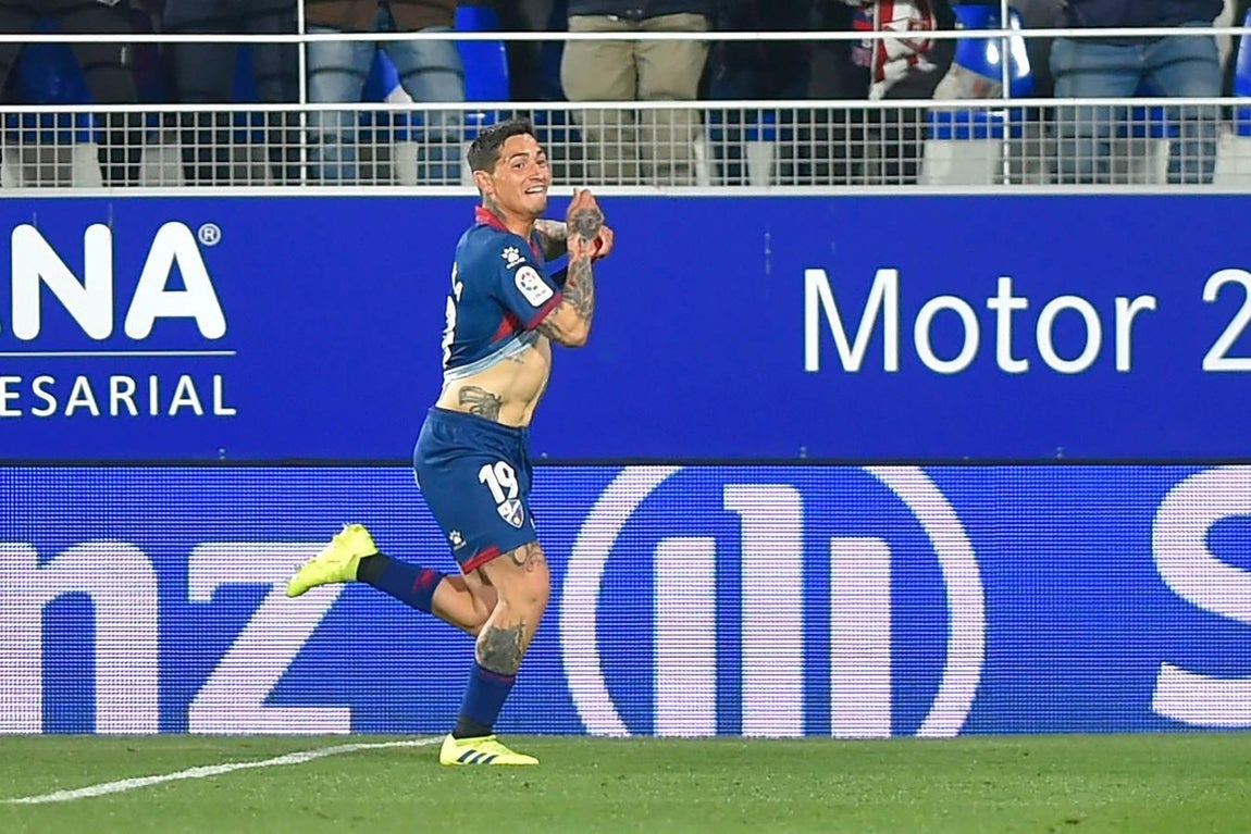 El Huesca- Sevilla FC de LaLiga, en imágenes