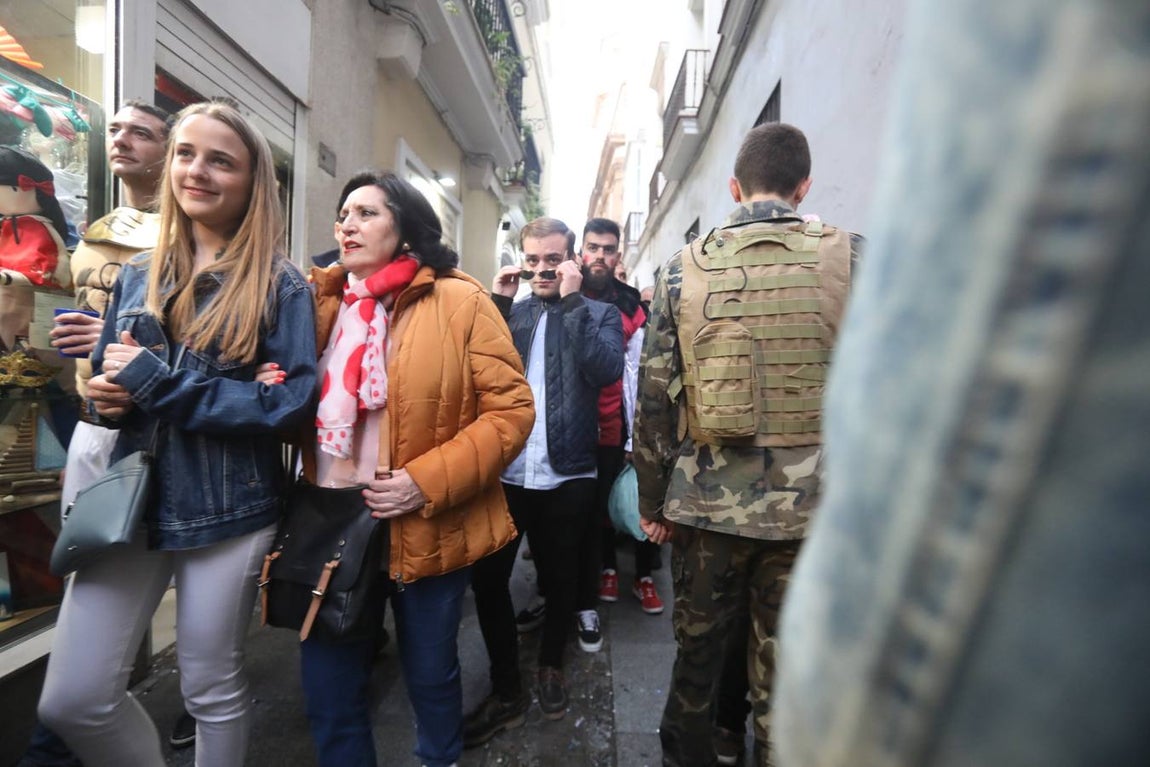 Fotos: Ambiente en las calles del centro en la tarde del sábado de Carnaval