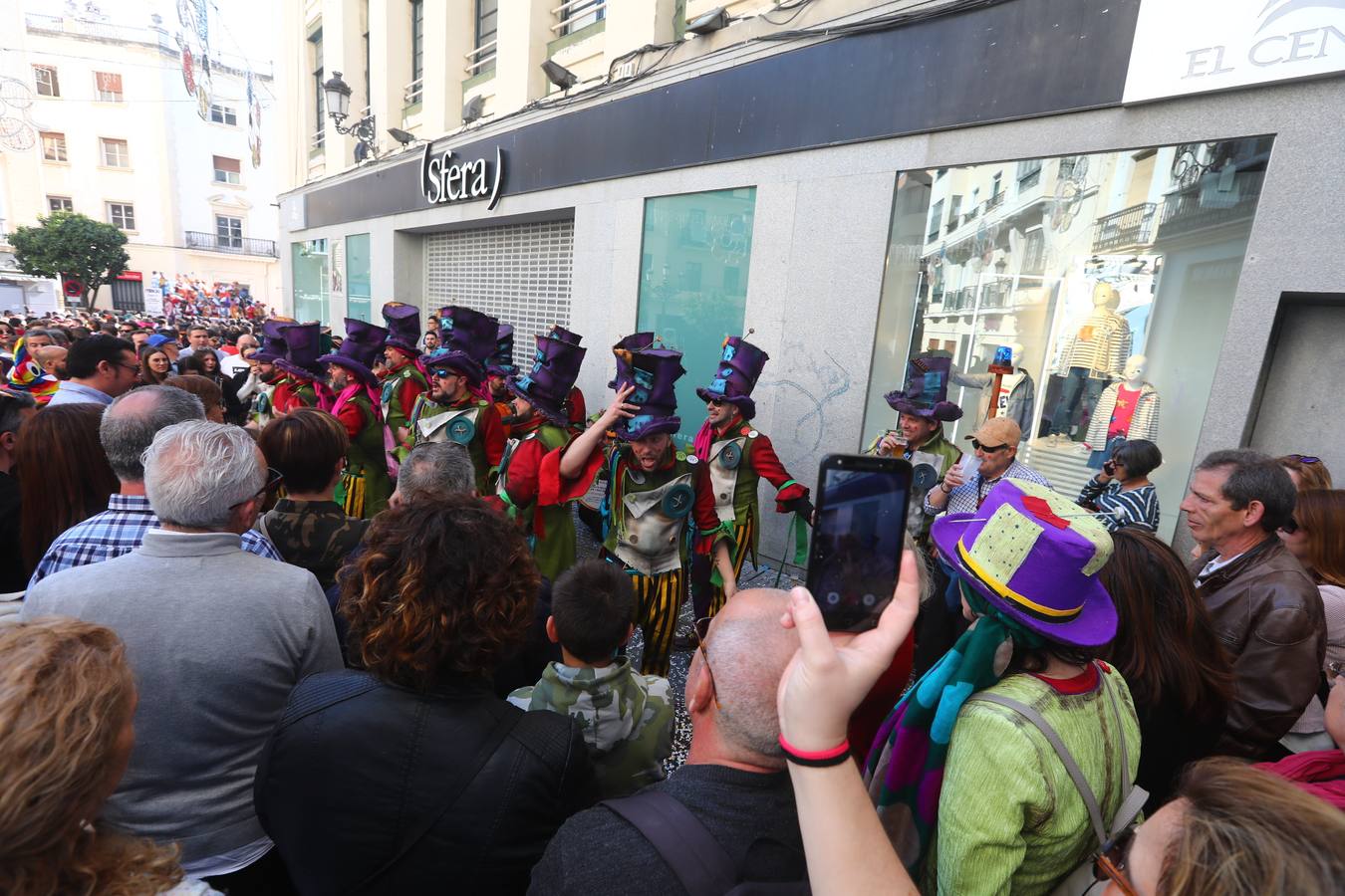 En fotos: El carrusel de coros del Domingo de Carnaval