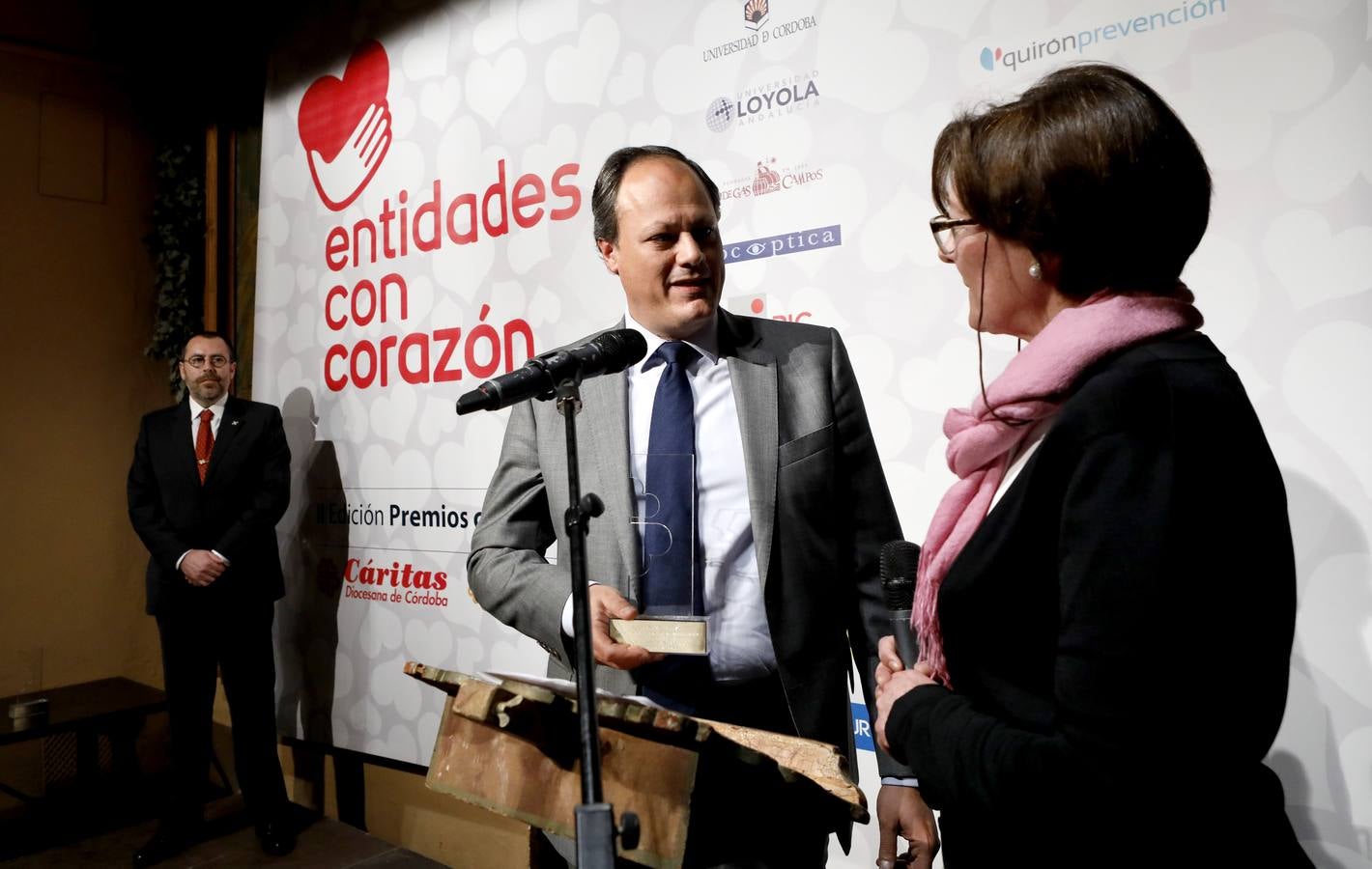 La entrega de los premios «Entidades con corazón» de Cáritas, en imágenes