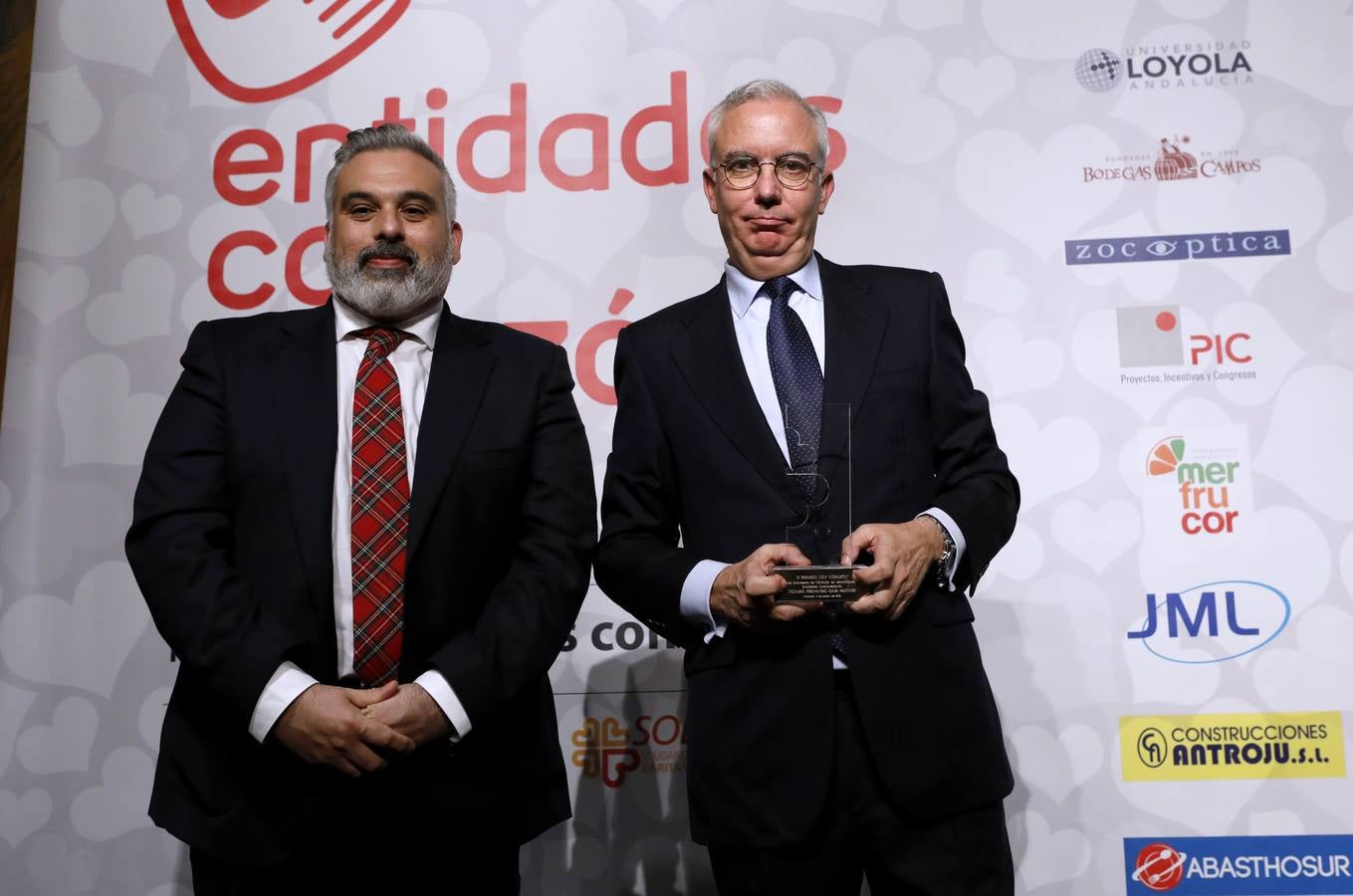 La entrega de los premios «Entidades con corazón» de Cáritas, en imágenes