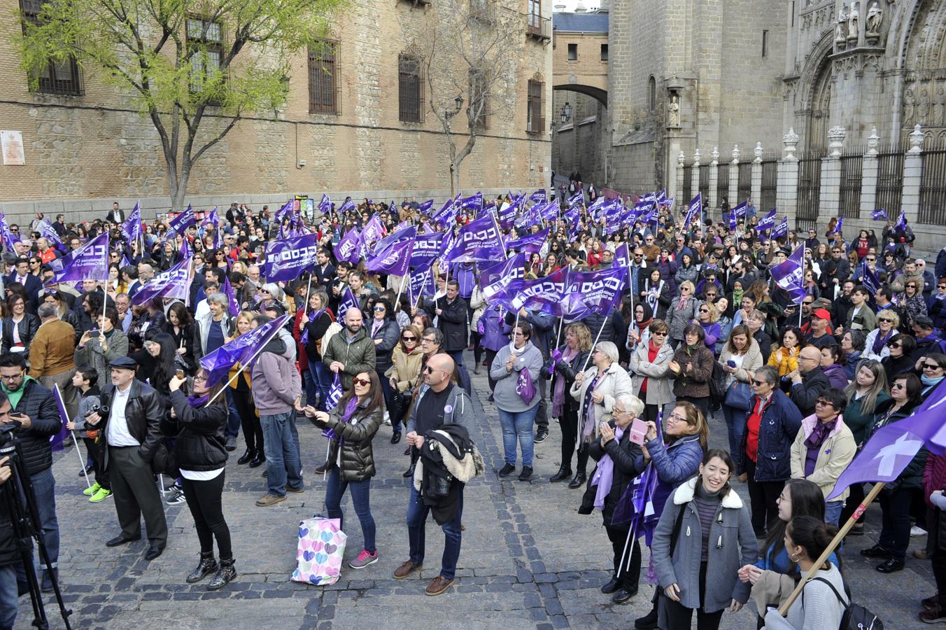 Concentración en Toledo por el Día de la Mujer