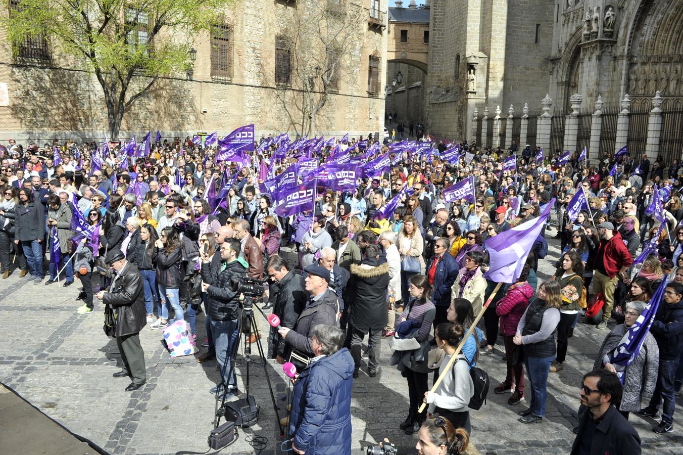 Concentración en Toledo por el Día de la Mujer