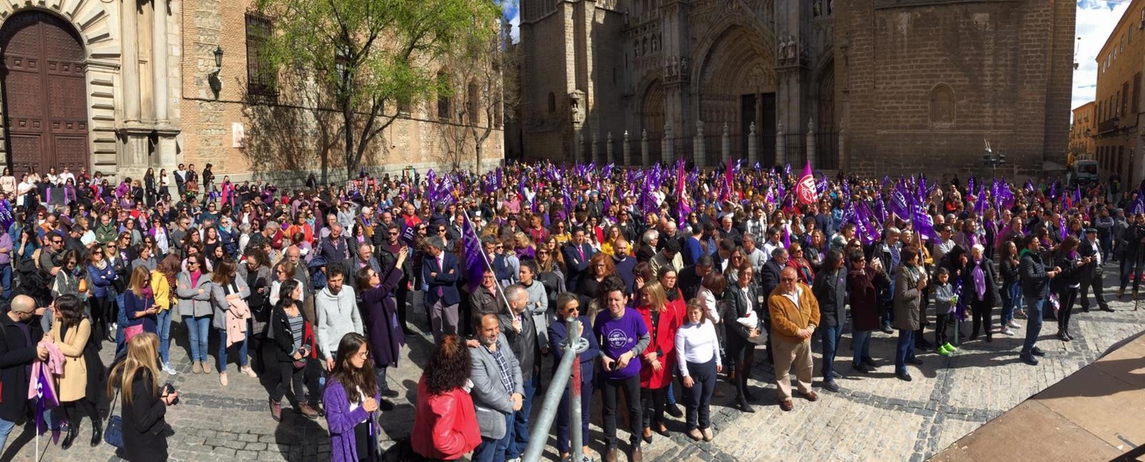 Concentración en Toledo por el Día de la Mujer