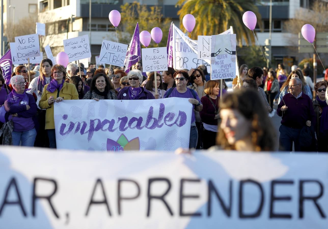 La manifestación del Día de la Mujer, en imágenes