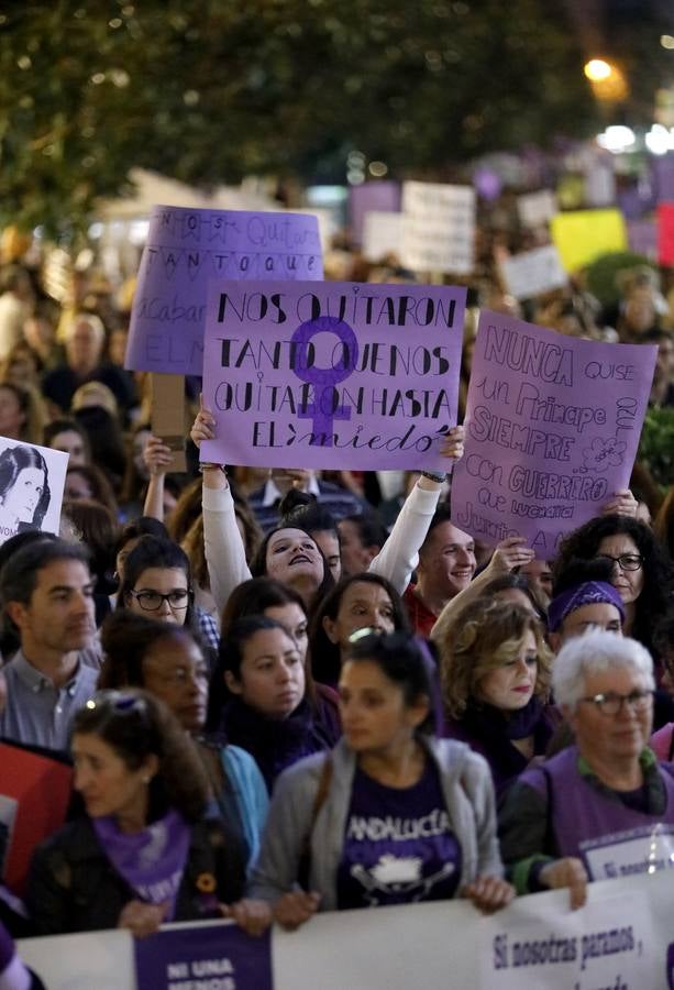 La manifestación del Día de la Mujer, en imágenes