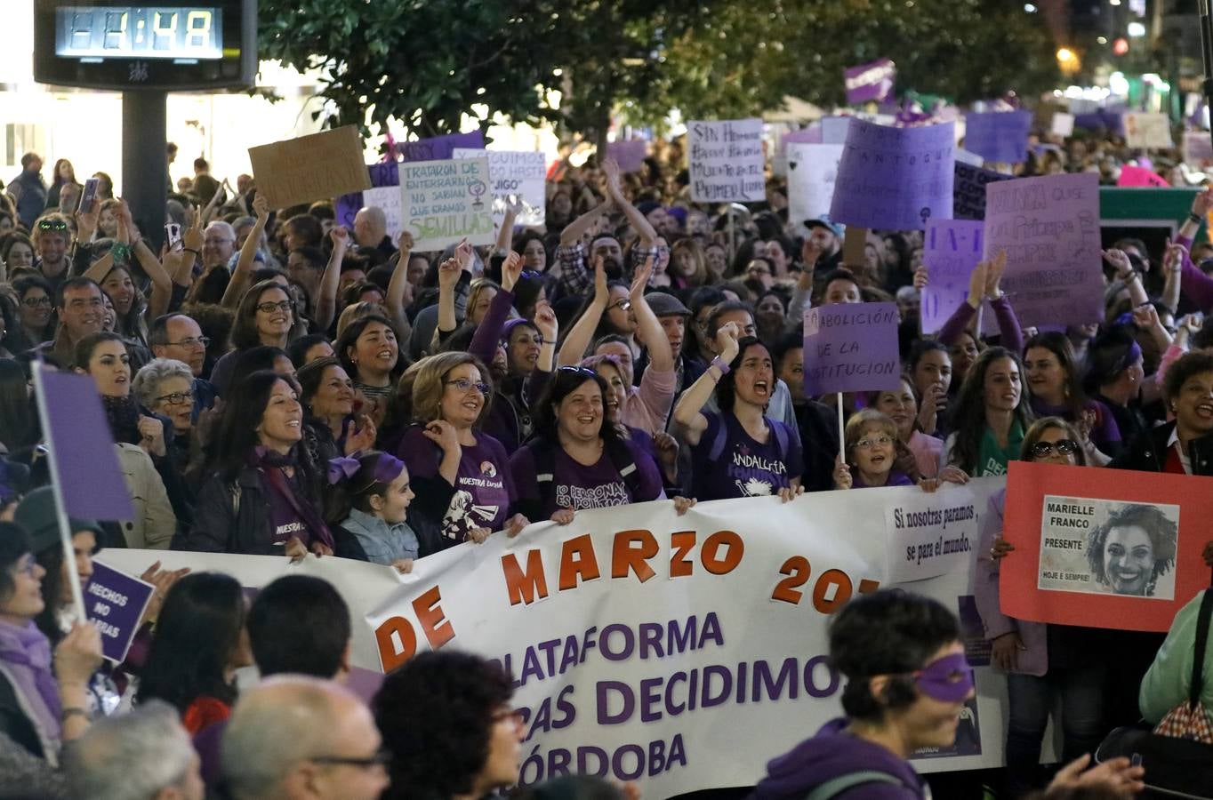 La manifestación del Día de la Mujer, en imágenes