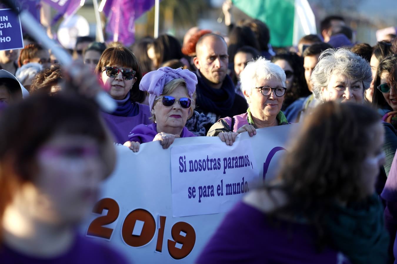 La manifestación del Día de la Mujer, en imágenes