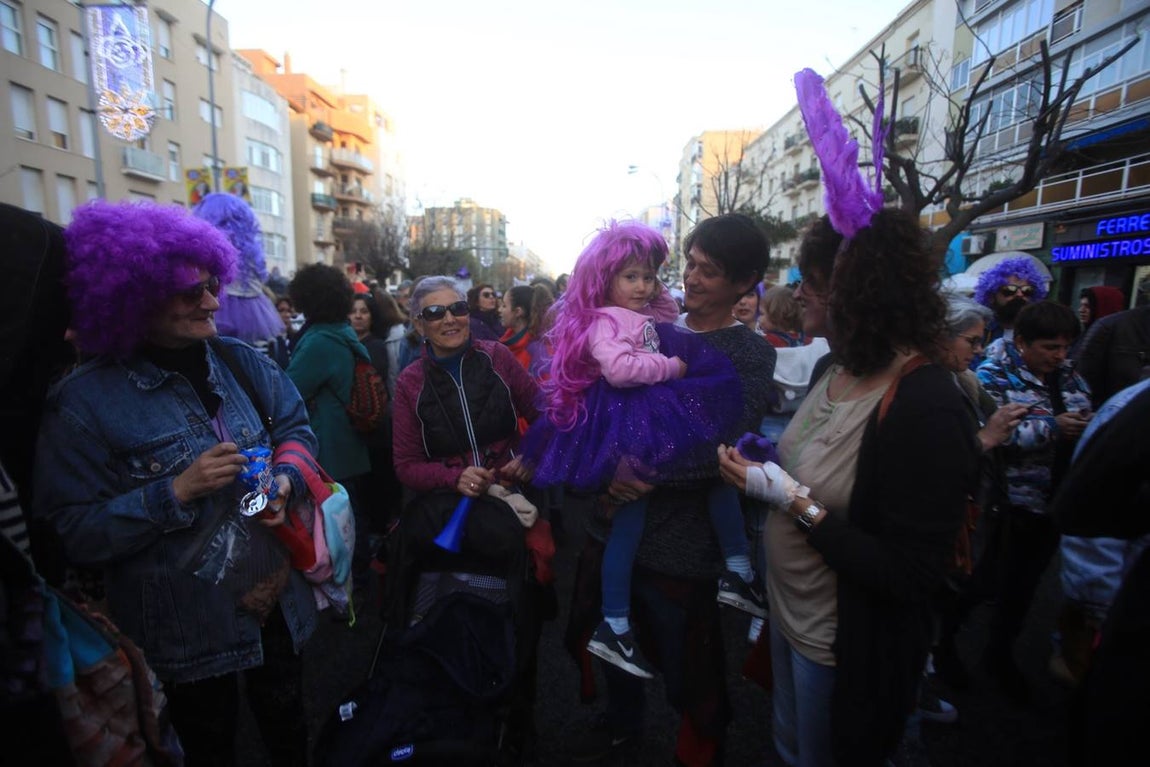 FOTOS: Las imágenes de la marcha del 8-M por Cádiz