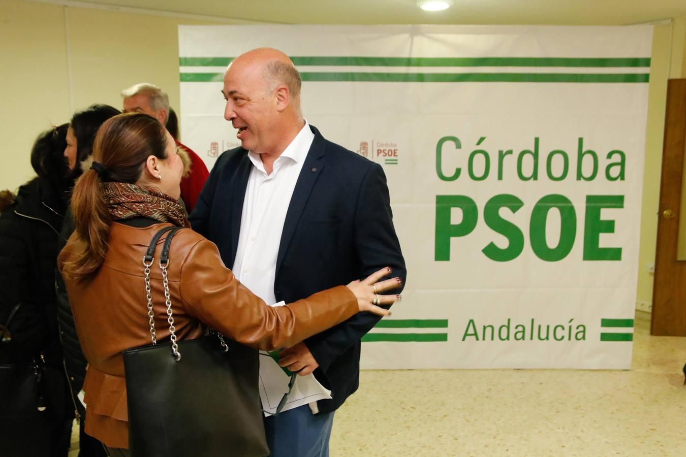 El tenso comité provincial de las listas del PSOE en Córdoba, en imágenes